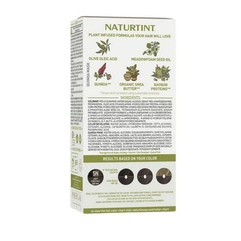 Naturtint, Permanent Hair Color 5N Light Chestnut Brown, 5.07 Oz Naturtint