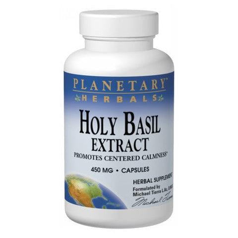 Planetary Herbals, Holy Basil, 450 mg, 60 Caps Planetary Herbals