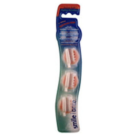 Smile Brite, Replacement Heads, Natural V-Wave X-Soft 3 heads Smile Brite