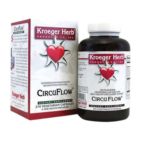 Kroeger Herb, Circu Flow, 270 Caps Kroeger Herb