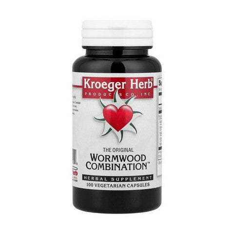 Kroeger Herb, Wormwood Combination Vegetarian, 100 Caps Kroeger Herb
