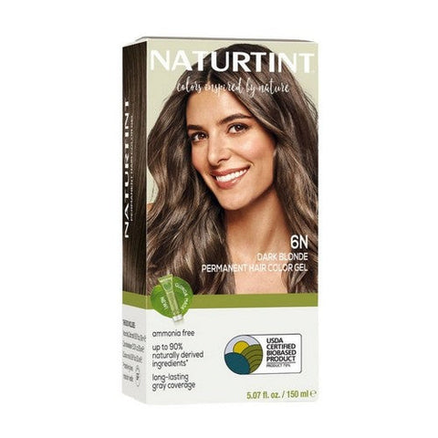 Naturtint, Permanent Hair Color 6N Dark Blonde, 5.07 Oz Naturtint