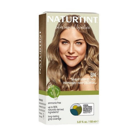 Naturtint, Permanent Hair Color 8N Wheat Germ Blonde, 5.07 Oz Naturtint