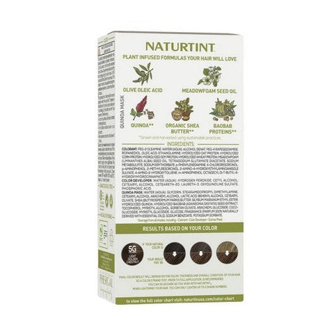 Naturtint, Permanent Hair Color 5G Light Golden Chestnut, 5.07 Oz Naturtint