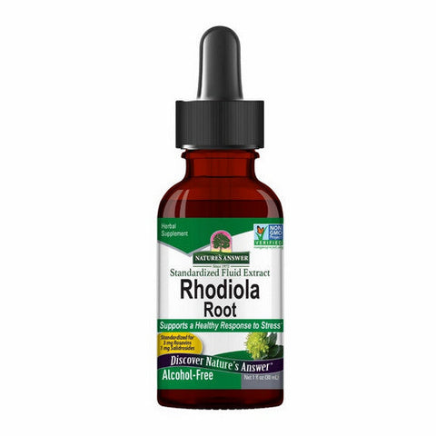 Nature's Answer, Rhodiola, ALCOHOL FREE, 1 OZ Nature's Answer