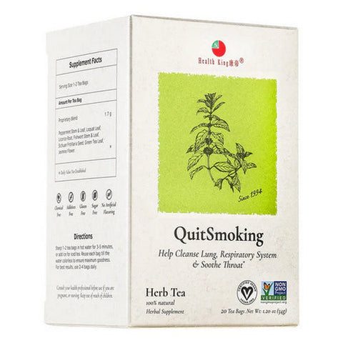 Health King, Stop Smoking Tea, 20 Bags Health King