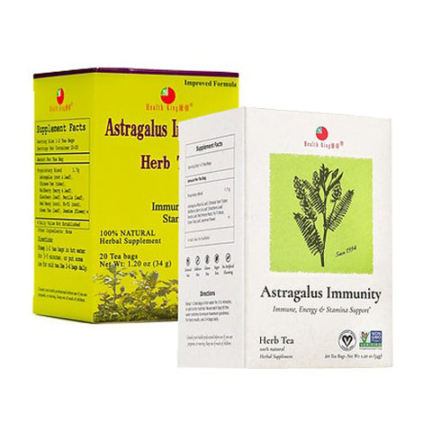 Health King, Astragalus Immunity Tea, 20bg Health King