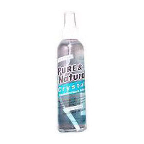Thai Deodorant Stone, Pure Deodorant, CRYSTAL MIST PUMP, 8 OZ Thai Deodorant Stone