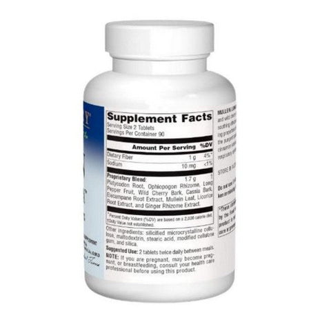 Planetary Herbals, Mullein Lung Complex, 180 Tabs Planetary Herbals