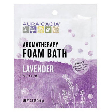 Aura Cacia, Foam Bath Relaxing Lavender, 2.5 Oz Aura Cacia