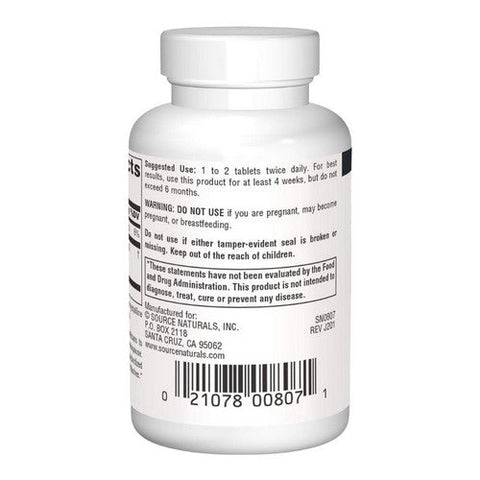 Source Naturals, Black Cohosh, Extract 60 Tabs Source Naturals