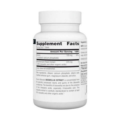 Source Naturals, Boswella, Extract 50 Tabs Source Naturals