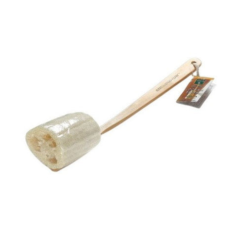 Earth Therapeutics, Loofah Back Massager Brush, 1 EACH Earth Therapeutics