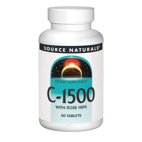 Source Naturals, C-1500, 1500 mg, 50 Tabs Source Naturals