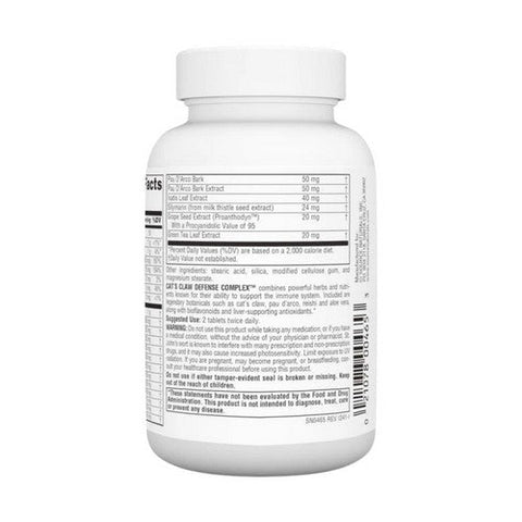 Source Naturals, Cat's Claw, Defense Complex 60 Tabs Source Naturals