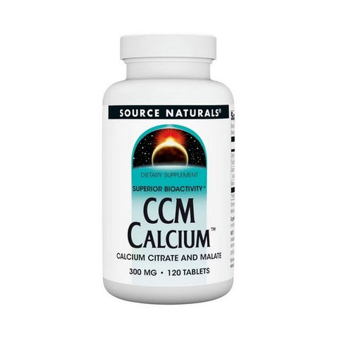 Source Naturals, CCM Calcium, 120 Tabs Source Naturals