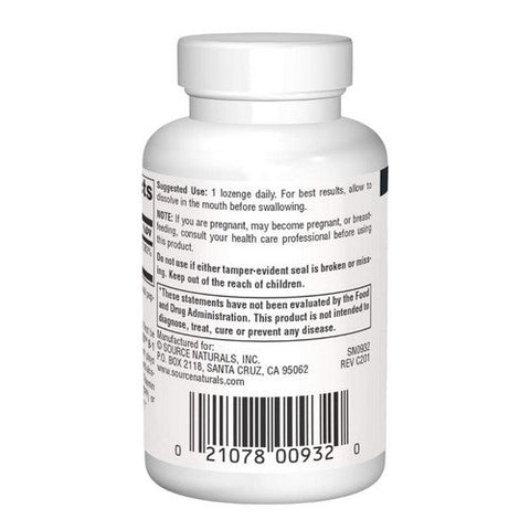 Source Naturals, Coenzymated B-1 Sublingual, 25 MG, 30 Tabs Source Naturals