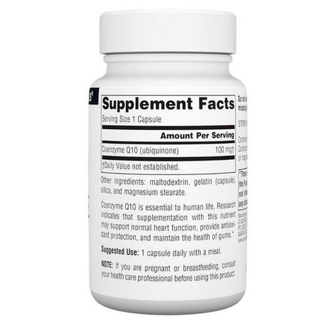 Source Naturals, Coenzyme Q10, 100 mg, 60 Caps Source Naturals