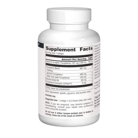 Source Naturals, Gamma E 400 Complex, 120 Softgels Source Naturals