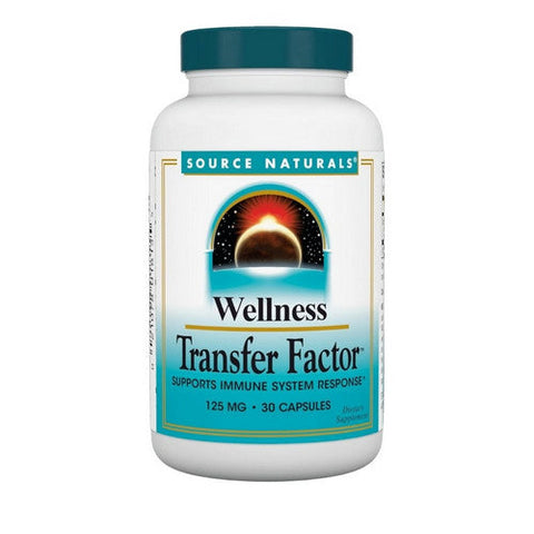 Source Naturals, Wellness Transfer Factor, 125 mg, 30 Caps Source Naturals
