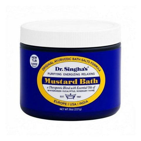 Dr. Singhas Mustard Bath, Mustard Bath Ayurvedic Bath Salts, 8 Oz Dr. Singhas Mustard Bath