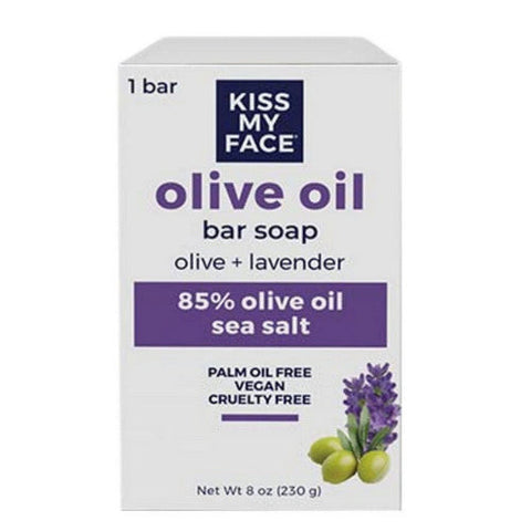 Kiss My Face, Bar Soap, Olive & Lavender, 8 Oz Kiss My Face