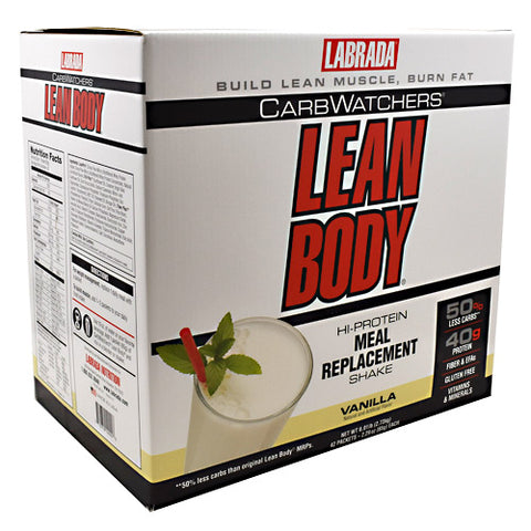 LABRADA NUTRITION, Lab Lean Body Lo Carb Vanilla, 42 CT LABRADA NUTRITION