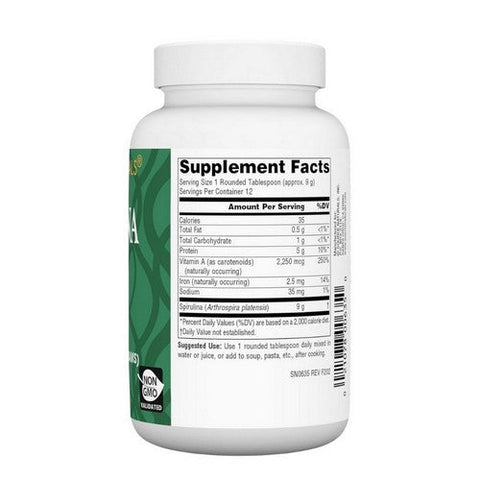 Source Naturals, Spirulina Powder, Powder 4 Oz Source Naturals