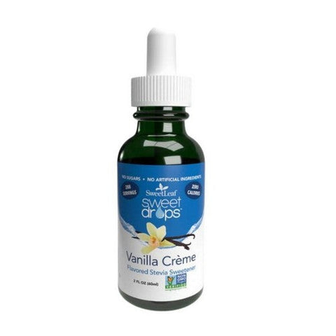 Sweetleaf Stevia, Sweet Drops Sweetener Vanilla Creme, 2 Oz Sweetleaf Stevia