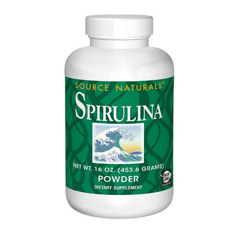 Source Naturals, Spirulina Powder, Powder 16 Oz Source Naturals