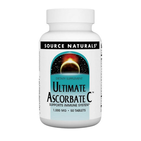 Source Naturals, Ultimate Ascorbate C, 1000 mg, 50 Tabs Source Naturals