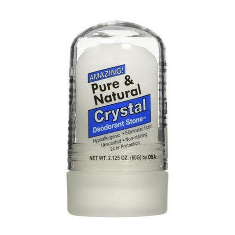 Thai Deodorant Stone, Crystal Deodorant Stone, 2.125 Oz Thai Deodorant Stone