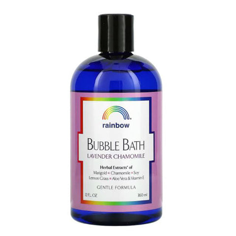 Rainbow Research, Bubble Bath, Lavender & Chamomile, 12 Oz Rainbow Research
