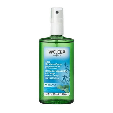 Weleda, Sage Deodorant Spray, 3.4 Oz Weleda