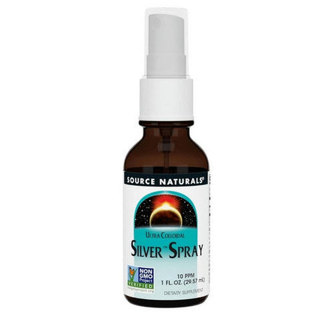 Source Naturals, Ultra Colloidal Silver Throat Spray, 10 ppm, 1 Fl Oz Source Naturals