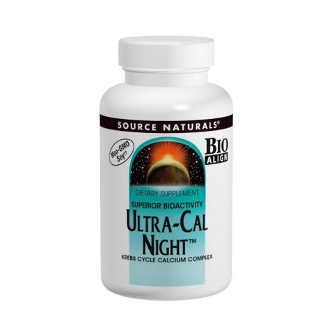 Source Naturals, Ultra-Cal Night Calcium Complex, 120 Tabs Source Naturals
