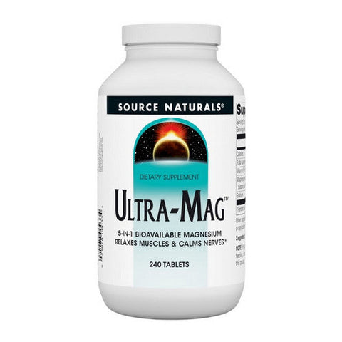 Source Naturals, Ultra-Mag, 240 Tabs Source Naturals