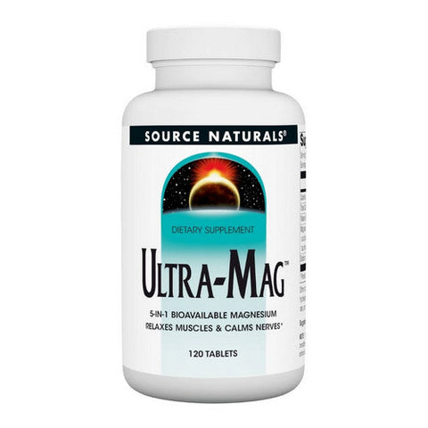 Source Naturals, Ultra-Mag, 120 Tabs Source Naturals