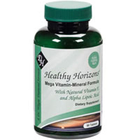 Diamond Herpanacine, Healthy Horizons Mega Vitamin And Mineral Formula, 90 Tablets Diamond Herpanacine