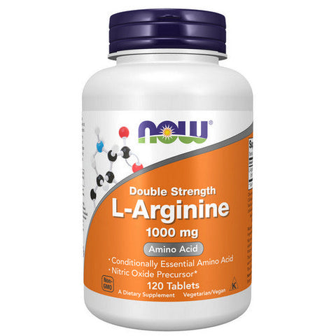Now Foods, L-Arginine Double Strength, 1000 Mg, 120 Tabs Now Foods