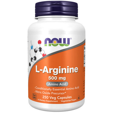 Now Foods, L-Arginine, 500 mg, 250 Caps Now Foods