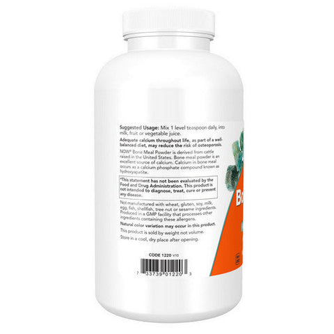 Now Foods, Bone Meal Powder, 16 OZ Now Foods