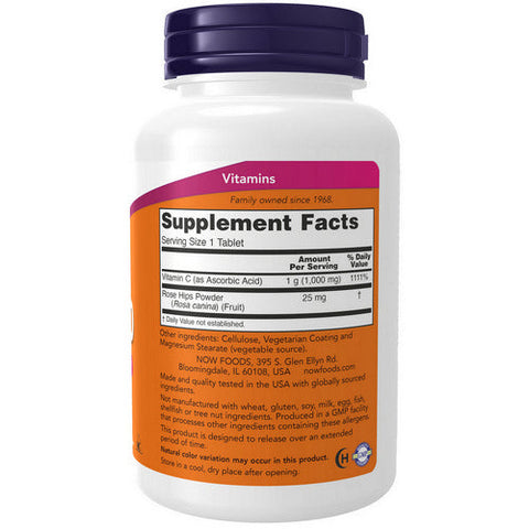 Now Foods, Vitamin C-1000 Sustained Release, 100 Tabs Now Foods