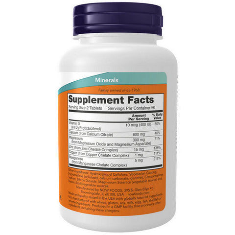 Now Foods, Calcium Citrate, 100 Tabs Now Foods