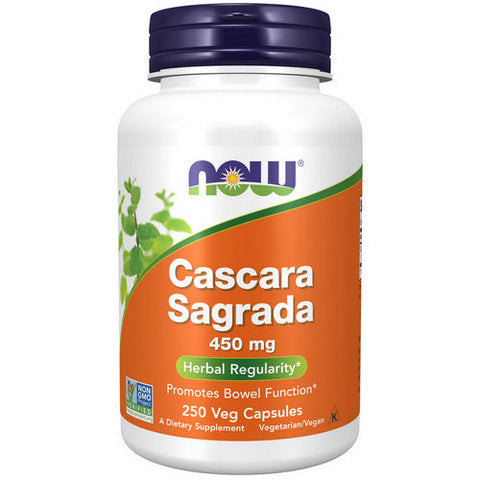 Now Foods, Cascara Sagrada, 450 mg, 250 Caps Now Foods