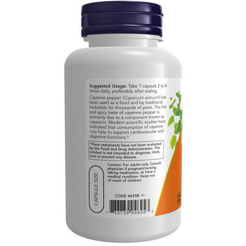 Now Foods, Cayenne, 500 Mg, 100 Veg Caps Now Foods