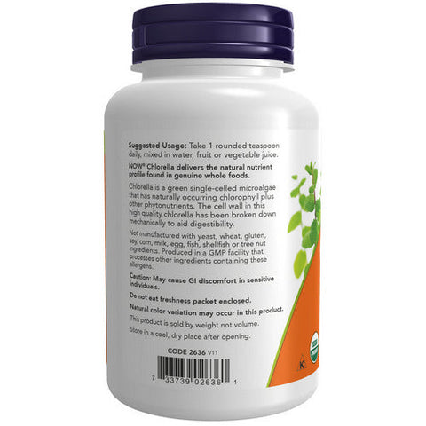 Now Foods, Chlorella Pure Powder, 4 Oz Now Foods