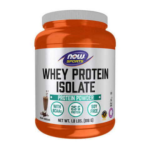 Now Foods, Whey Protein Isolate, Dutch Chocolate, 1.8 lbs Now Foods