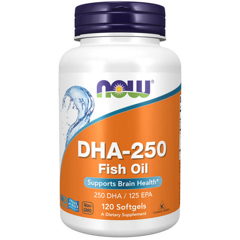 DHA-250 120 Sgels by Now Foods