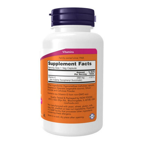 Now Foods, Vitamin E-400 Vegetarian Dry, 100 Veg Caps Now Foods